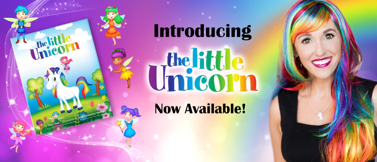 The Little Unicorn book by Sheri Fink is now available